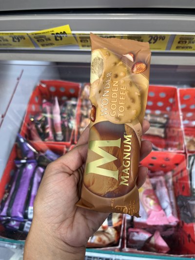 Magnum nanuk karamelový