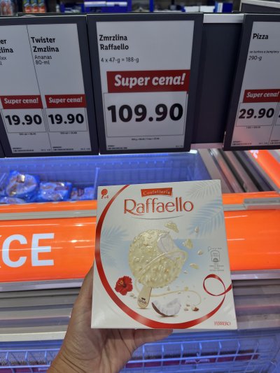 Zmrzlina Raffaello