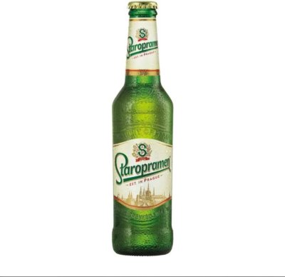 Zelená lahev s pivem