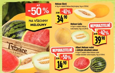 Hromadná akce na melouny v Albertu