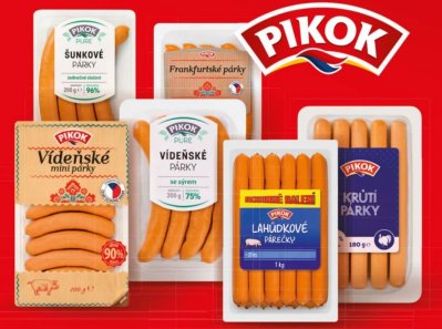 Hromadná sleva na párky Pikok v Lidlu
