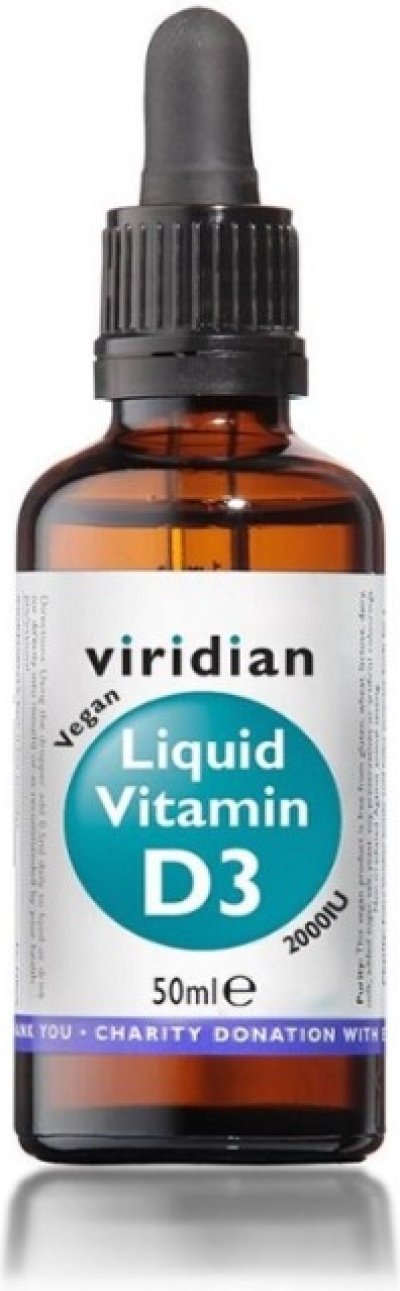 Viridian tekutý Vitamin D3