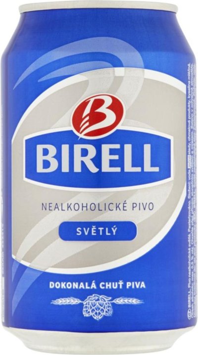 Birell v plechovce