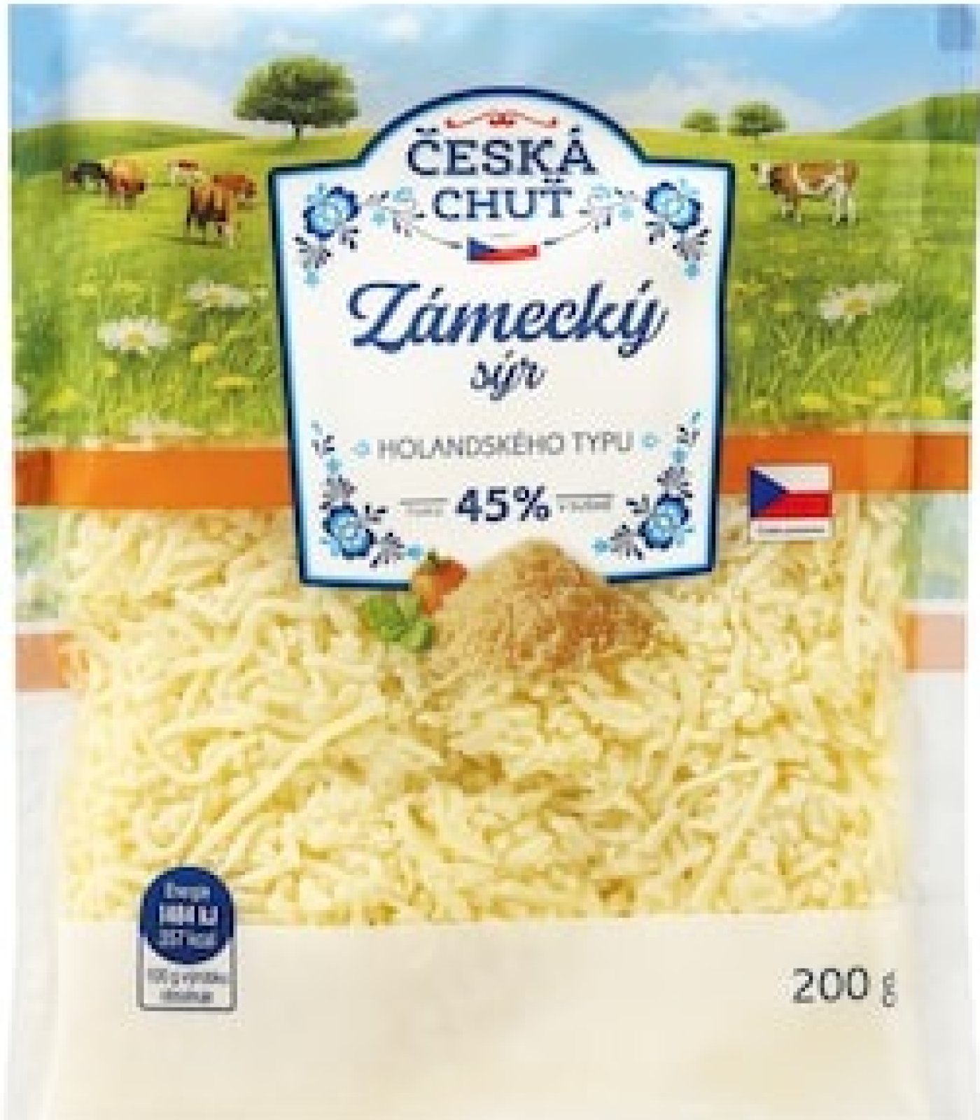 CCH Zámecký Sýr 45% 200 g