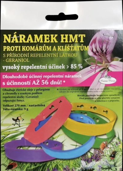 Náramky proti komárům