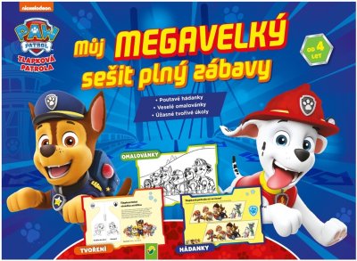Sešit s motivy Tlapkové patroly