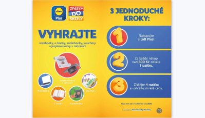 Reklamní leták Lidlu