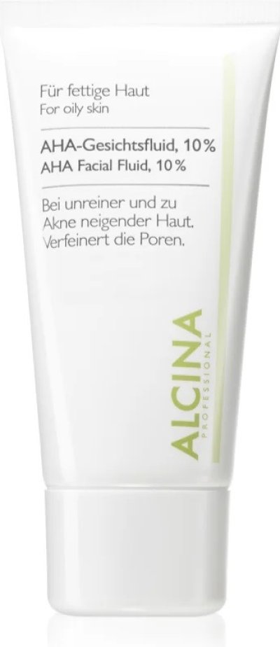 Bílá tuba s pleťovým přípravkem Alcina