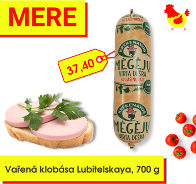 Zboží z letáku řetězce MERE