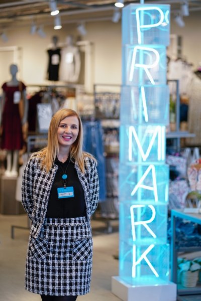 Managerka Primark v prodejně