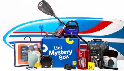 Lidl Mystery Box s produkty