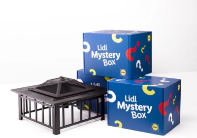Lidl Mystery Box s produkty