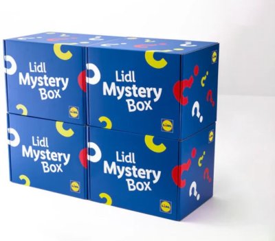 Lidl Mystery Box s produkty