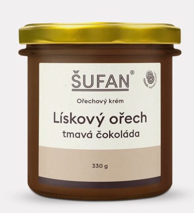 Šufan Lískový ořech s tmavou čokoládou