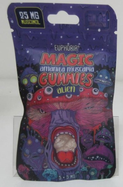 Želé s muscimolem Magic Gummies