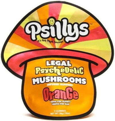 Želé s muscimolem Psillys