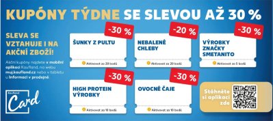 Kupony týdne s Kaufland Card
