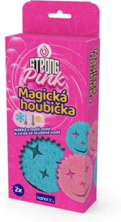 Magická houbička Strong Pink