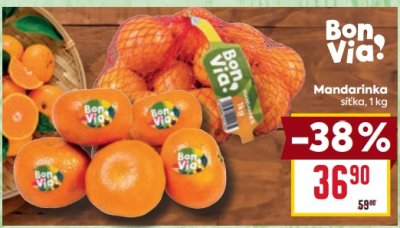 Mandarinky ve slevě