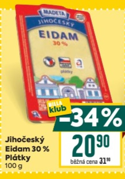 Sýr Eidam ve slevě
