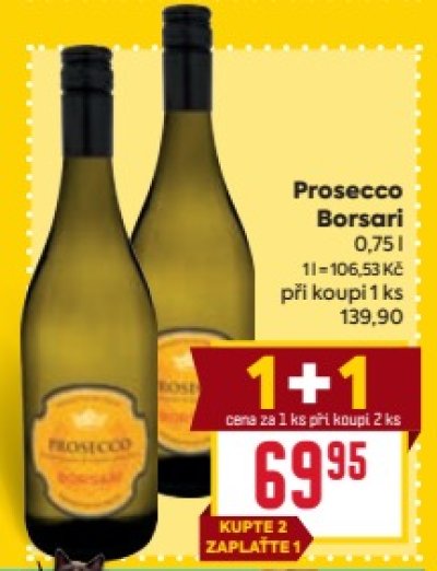 Prosecco v akci