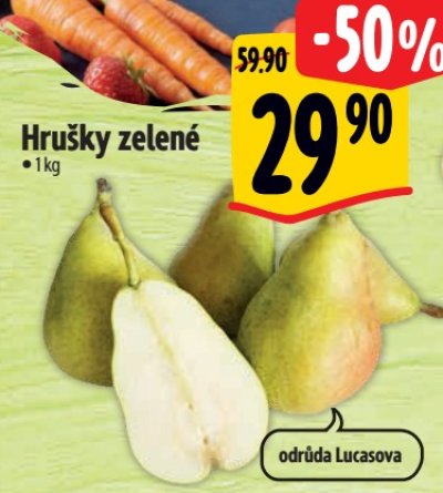 Hrušky v akci