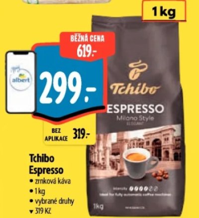 Tchibo Espresso v akci