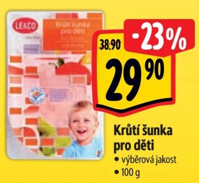 Krůtí šunka v akci Albert