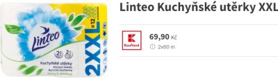 Kuchyňské utěrky v akci Kaufland