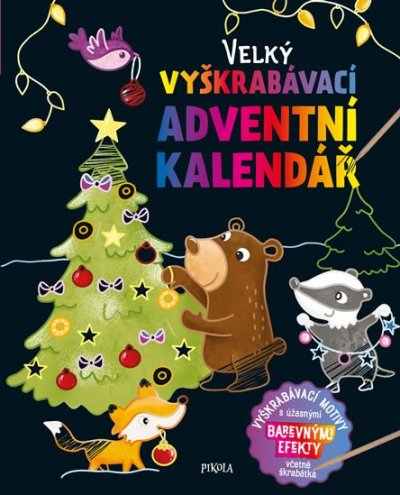 Vyškrabávací adventní kalendář
