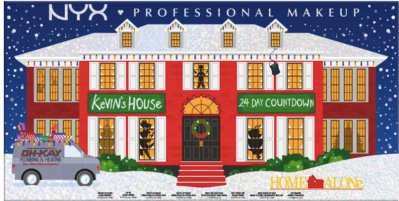 Adventní kalendář s dekorativní kosmetikou