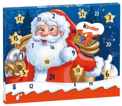 Kinder Adventní kalendář 127 g (malý)