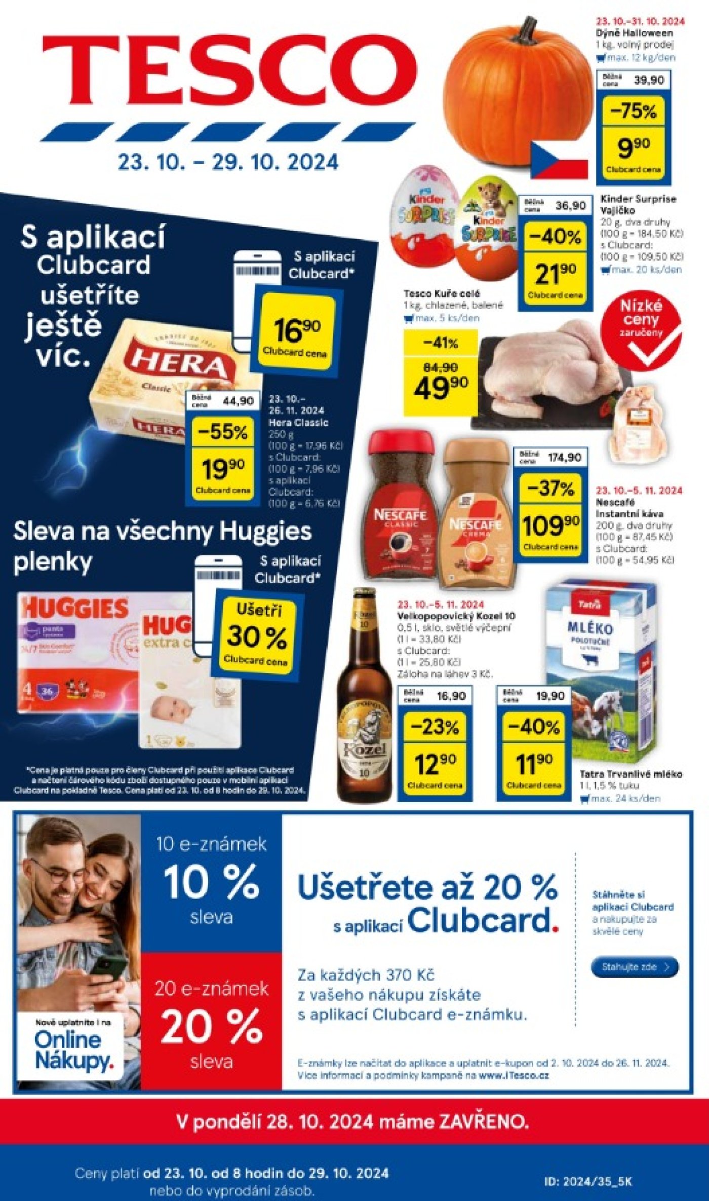 Akční leták týdne Tesco