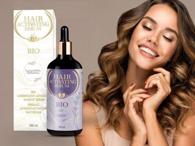 Produkt Bio aktivační sérum z levandule chodouňské pro obnovu růstu vlasů
