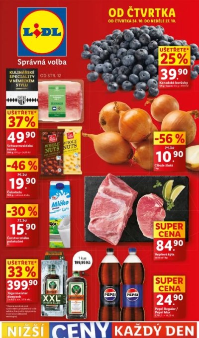 Akční leták týdne Lidl