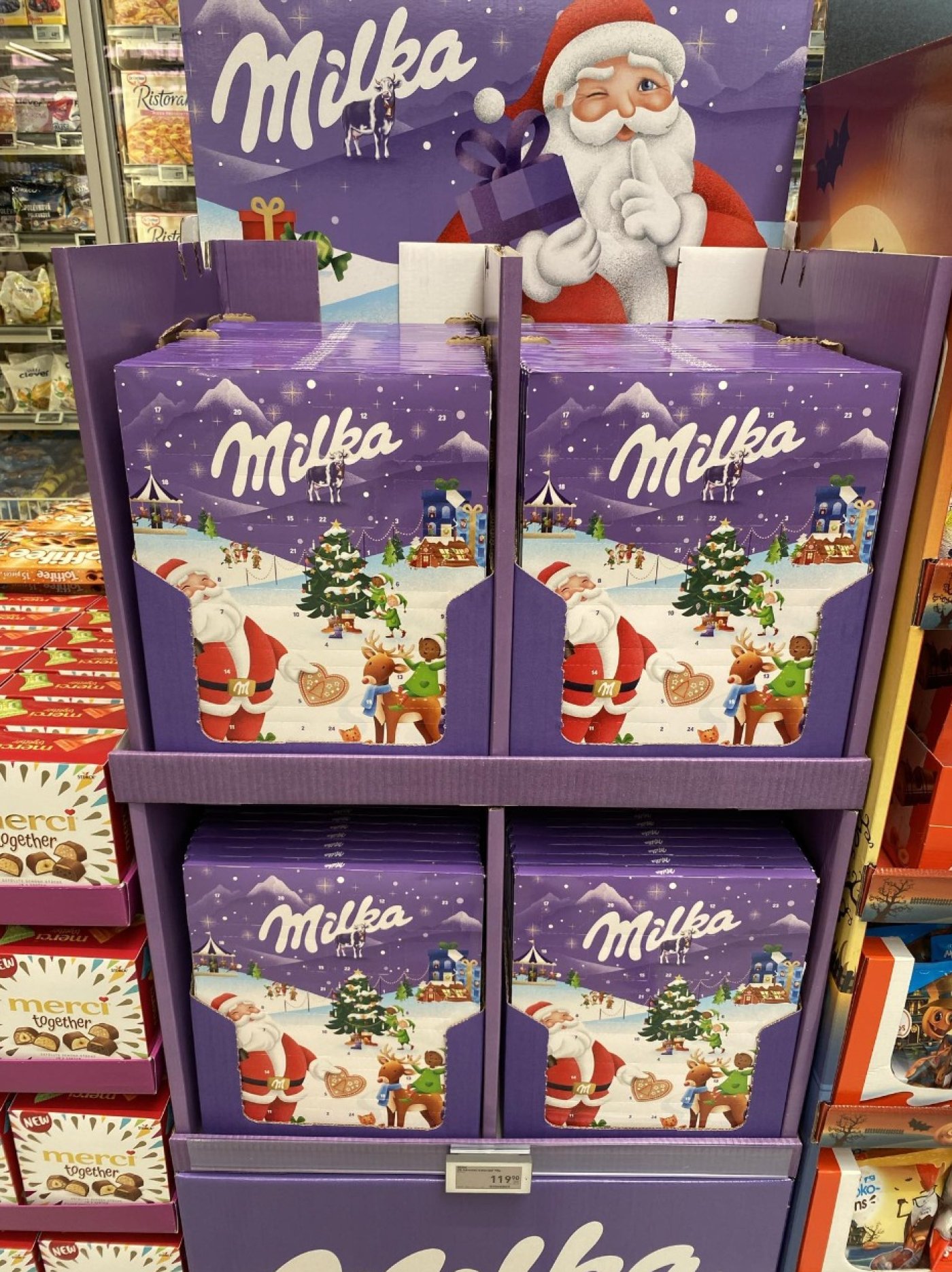 Adventní kalendář Milka