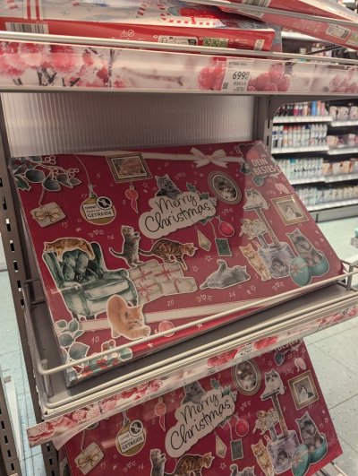 Adventní kalendář pro kočky