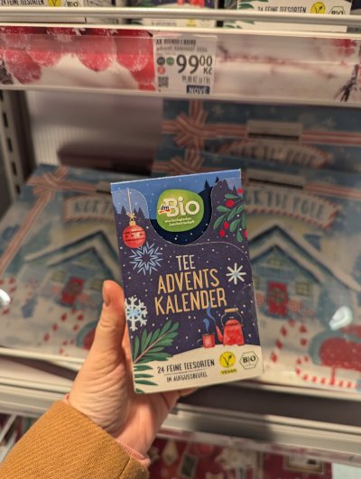 Čajový adventní kalendář dmBio