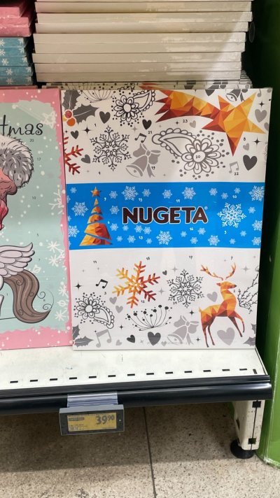 Adventní kalendář Nugeta