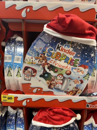 Čokoládový adventní kalendář Kinder