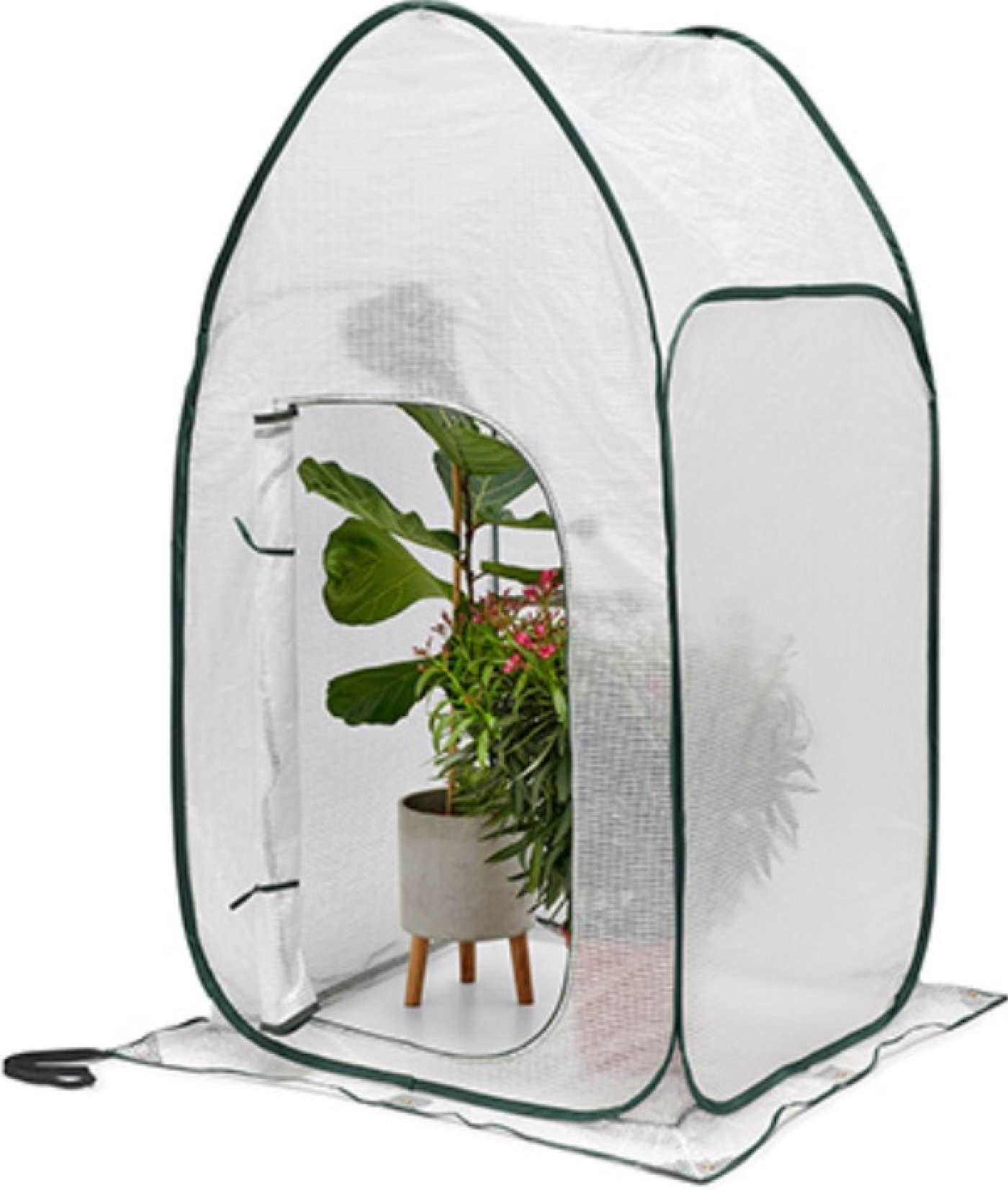 Vysoký samorozkládací stan na ochranu rostlin