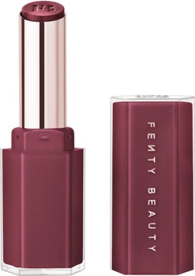 Lesklá hydratační rtěnka v červenohnědém odstínu od Fenty Beauty