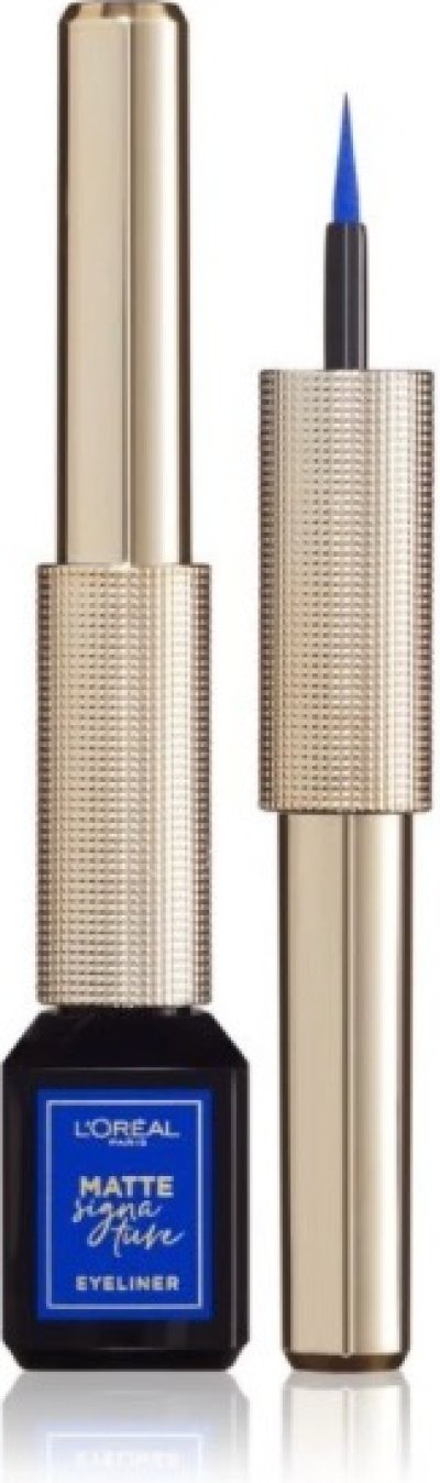 Tekutá oční linka ve stříbrné tubičce