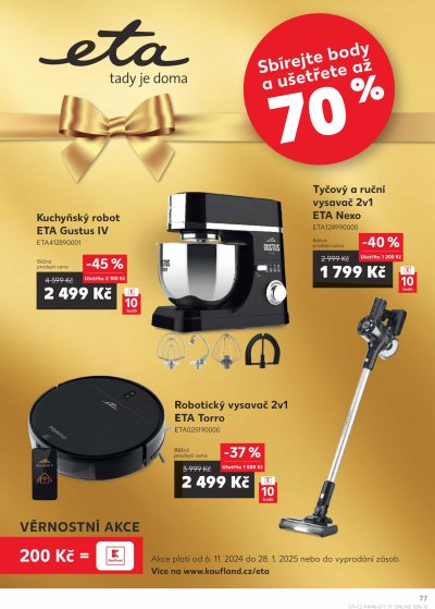 Akční leták týdne Kaufland, platný od 13. 11. do 19. 11.