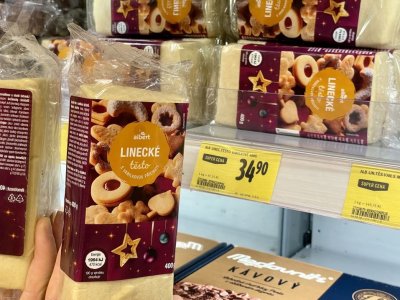 Linecké balené těsto
