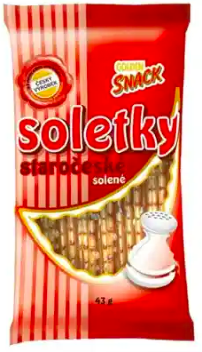 Solené tyčinky v sáčku