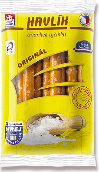 Solené tyčinky v sáčku