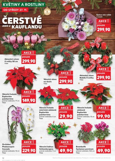 Akční leták týdne Kaufland, platný od 27. 11. do 3. 12.