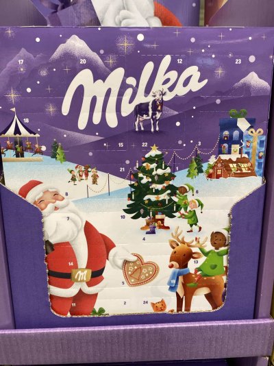 Adventní kalendář Milka