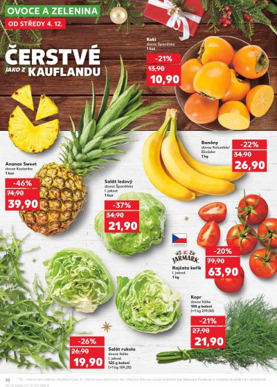 Akční leták Kaufland, platný od 4. 12. do 10. 12.